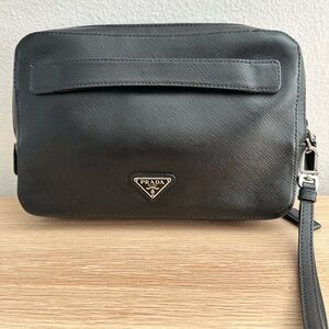 Prada Saffiano Clutch/Organizer